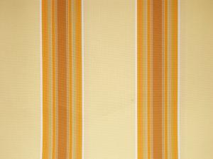 Yellow Stripe polyester cover for 3m x 2.5m awning includes valance